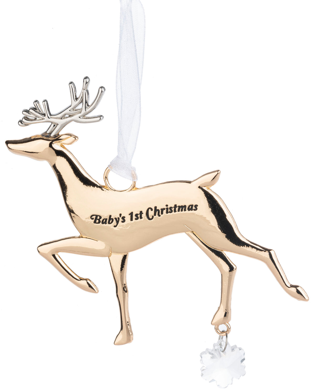 Baby's 1st Christmas Deer Holiday Ornament