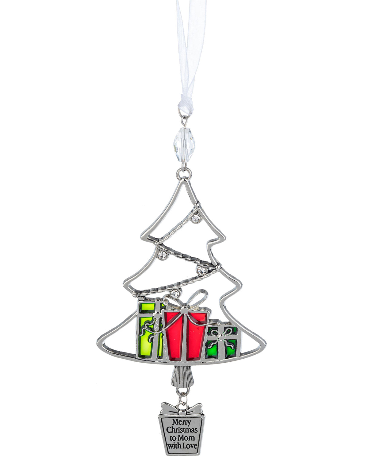 Merry Christmas To Mom Holiday Ornament