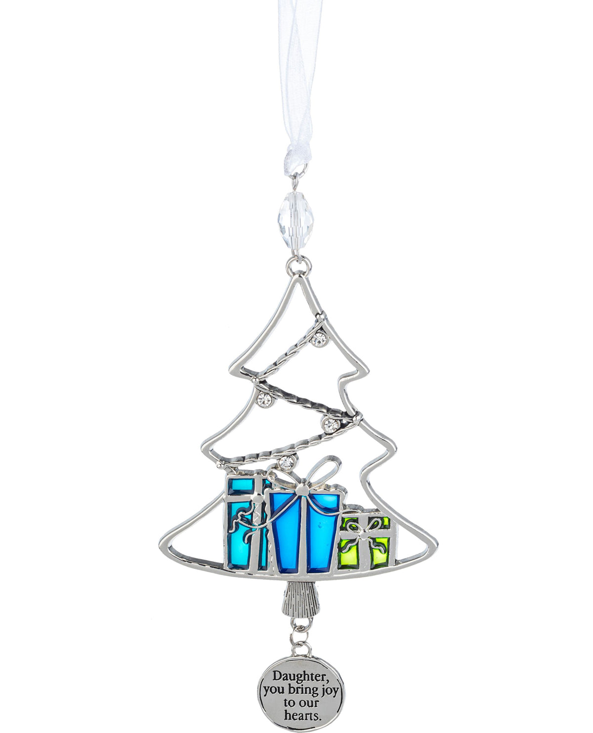 Daughter, You Bring Joy To Our Hearts Holiday Ornament