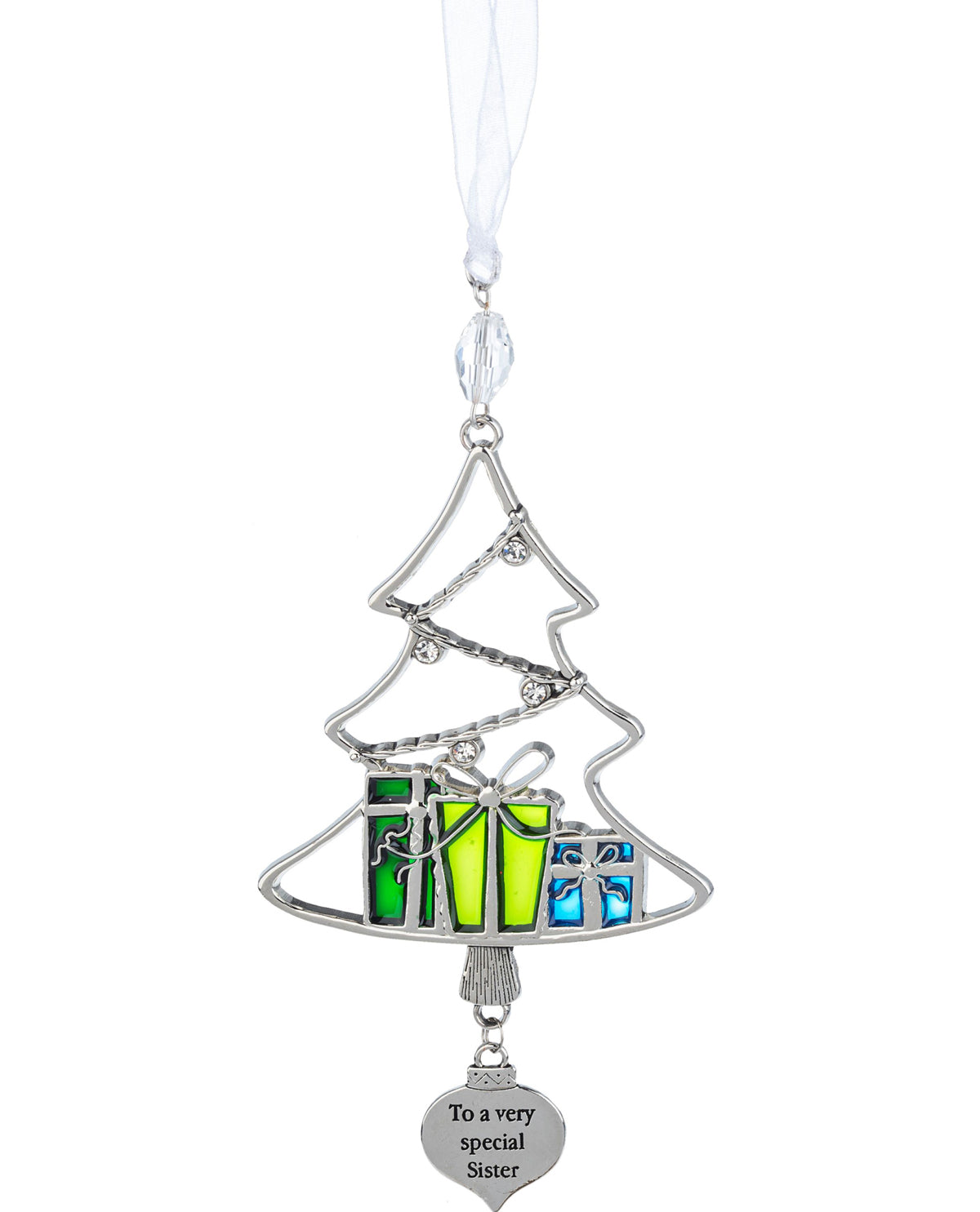 To A Very Special Sister Holiday Ornament