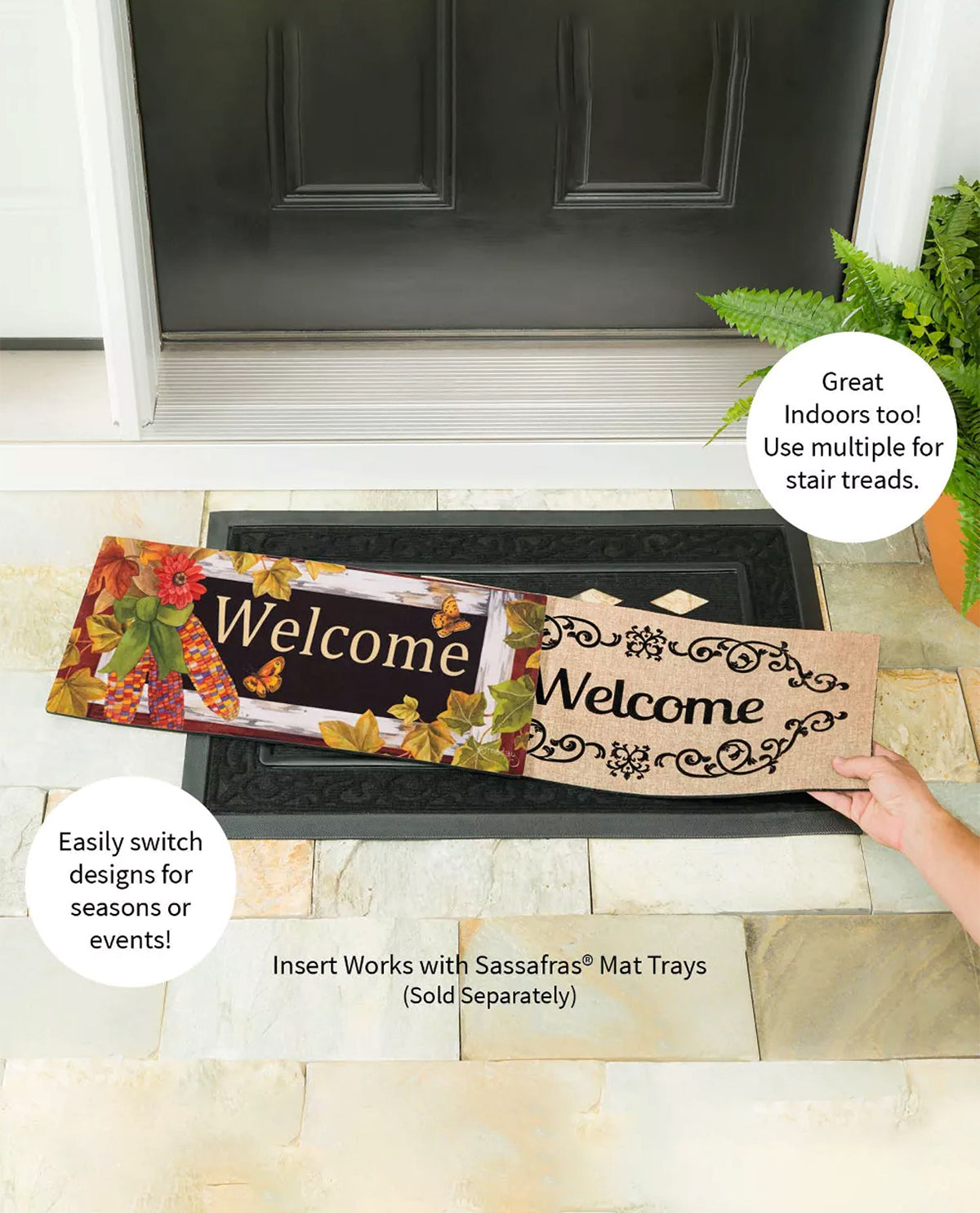 Fall Corn Sassafras Switch Doormat