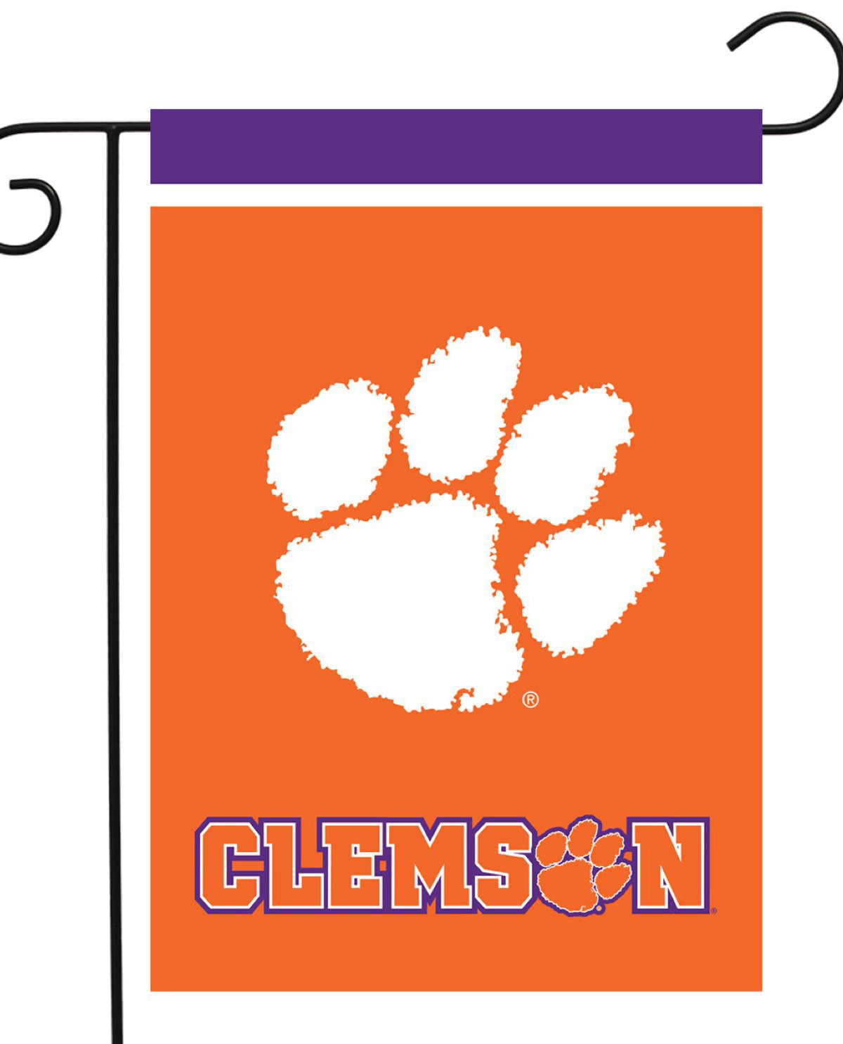 Clemson University Garden Flag