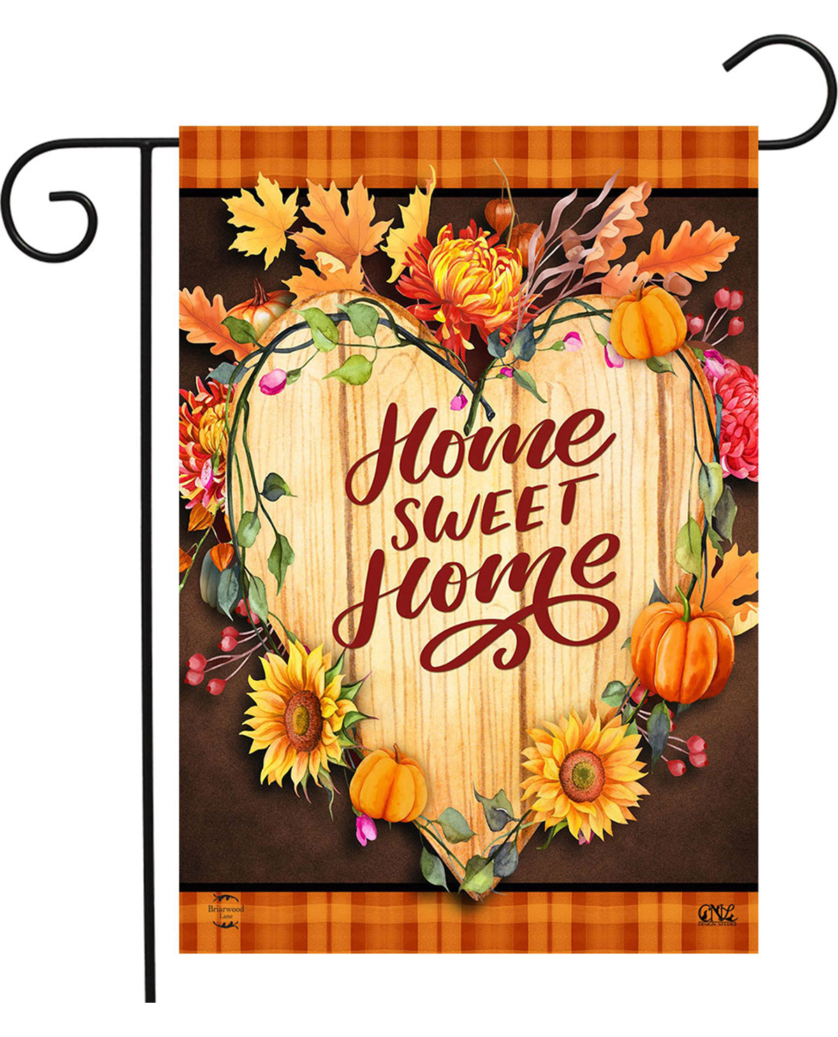 Fall Home Sweet Home Garden flag