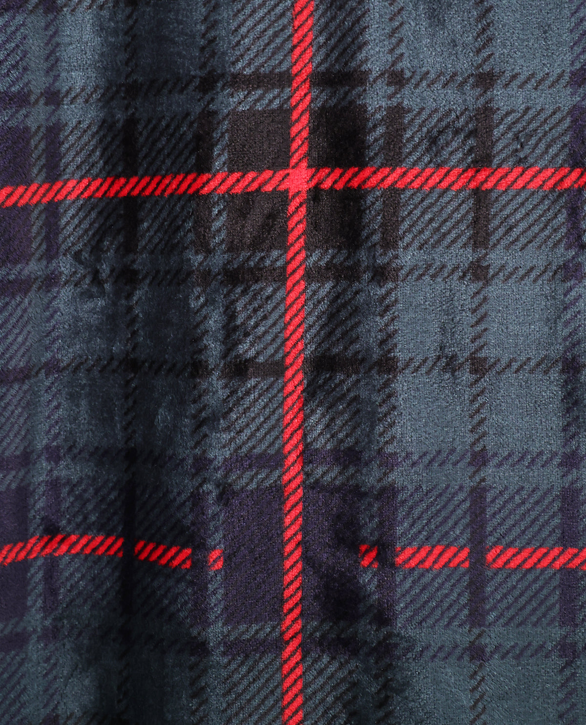 Plaid Velvet Throws 50x70