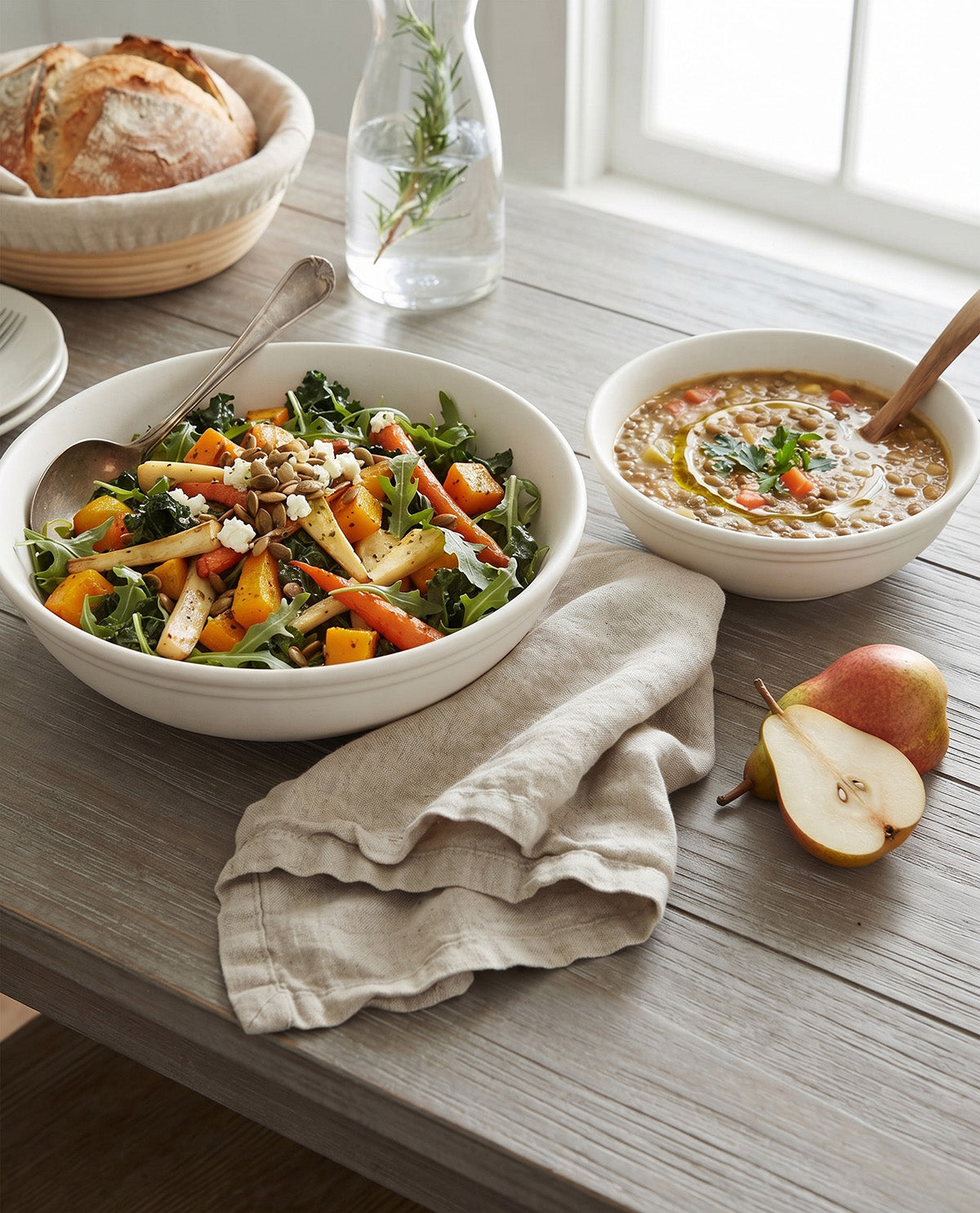 Bee & Willow 2 Piece Serving Bowl Set
