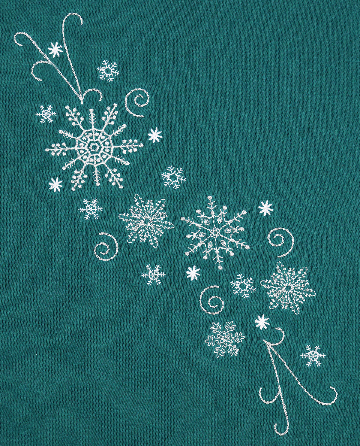 Speculation Petite Embroidered Christmas Pullover