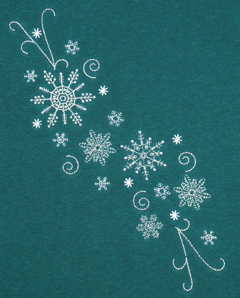 Speculation Embroidered Christmas Pullover