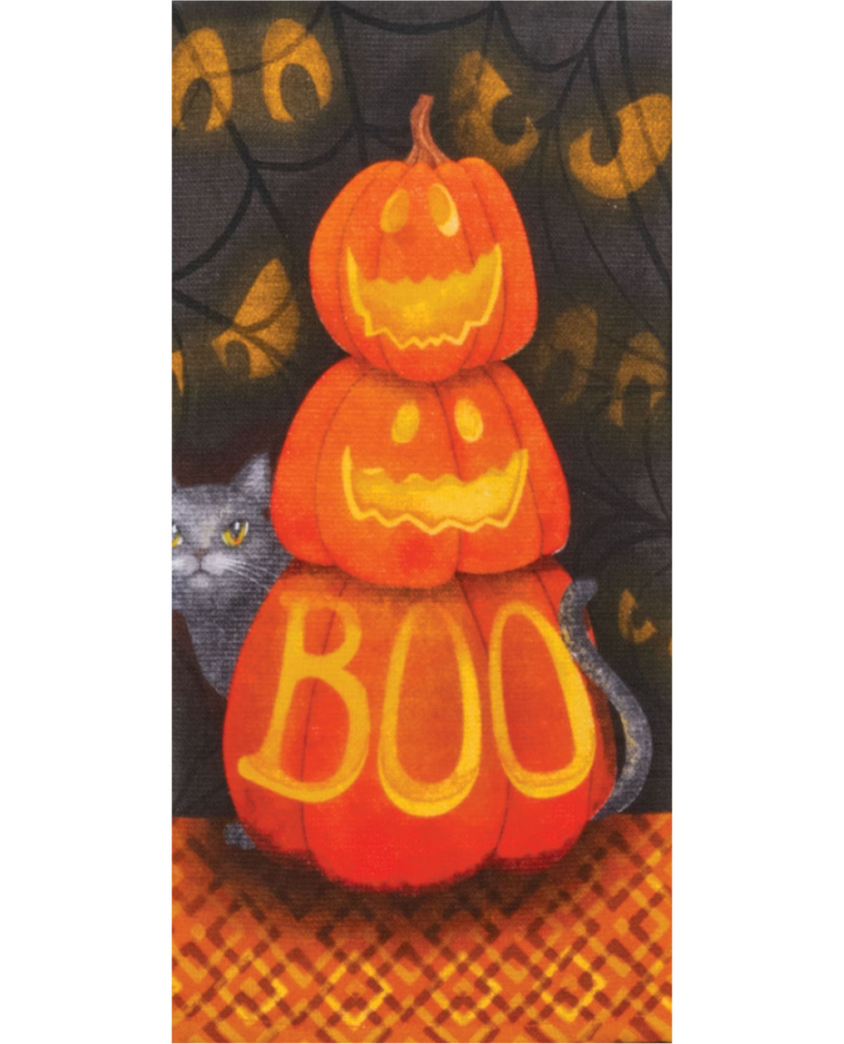 Kay Dee Designs Boo Pumpkins Kitchen Towel