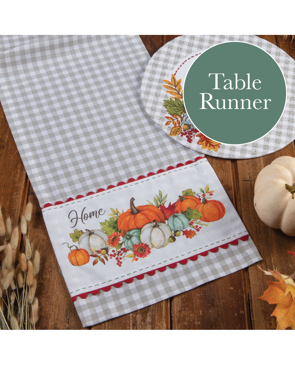 Hello Autumn Decorative Table Runner