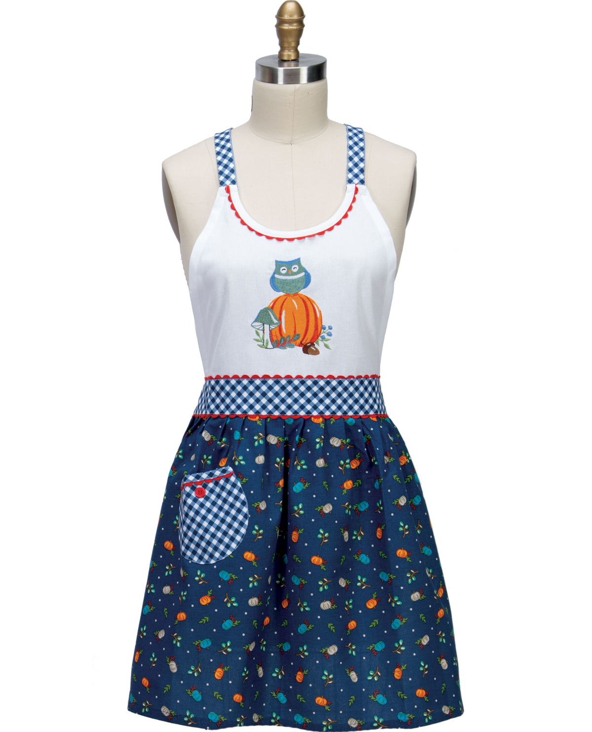 Harvest Wishes Hostess Apron