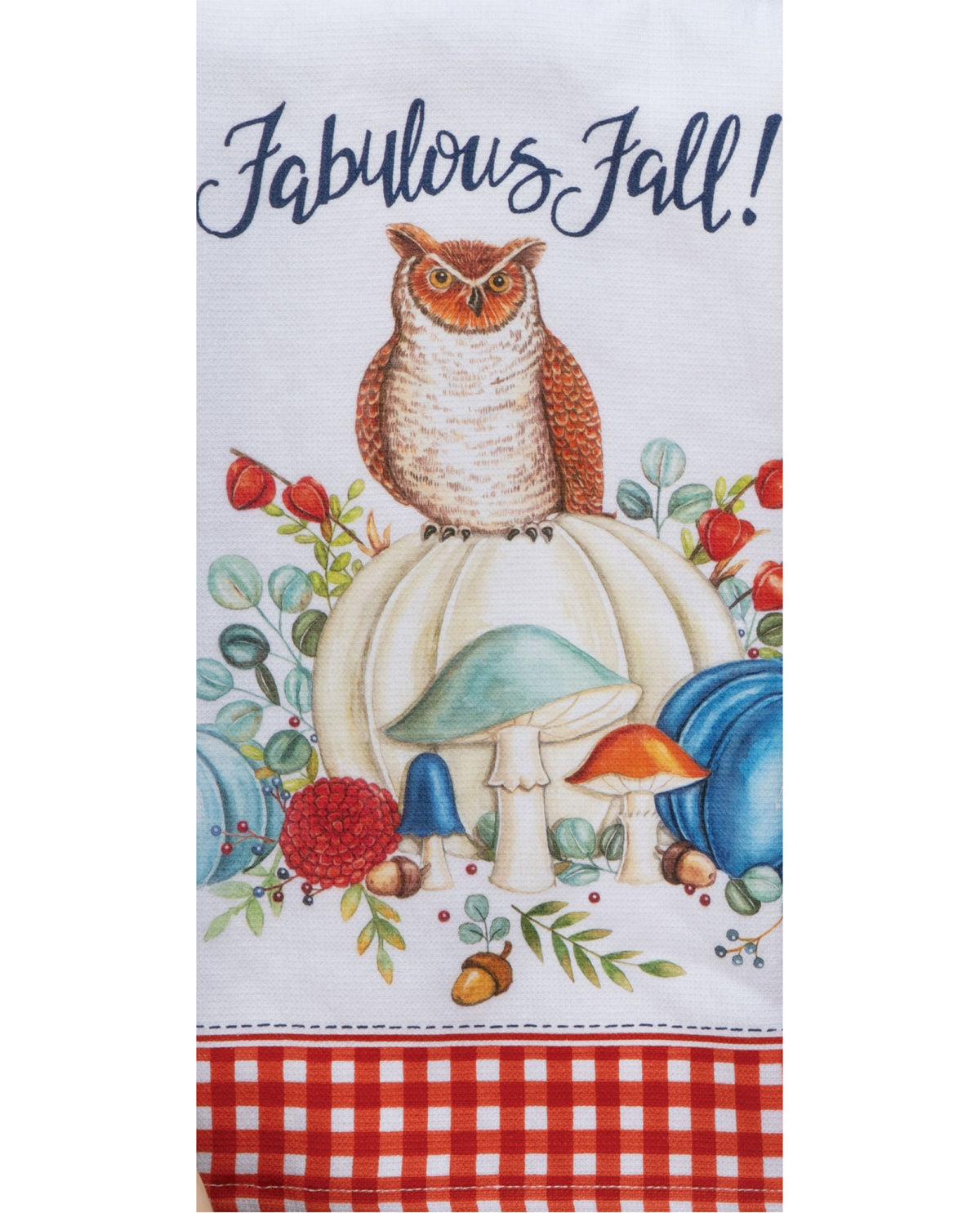 Fabulous Fall Dual-Purpose Terry Cotton Textile