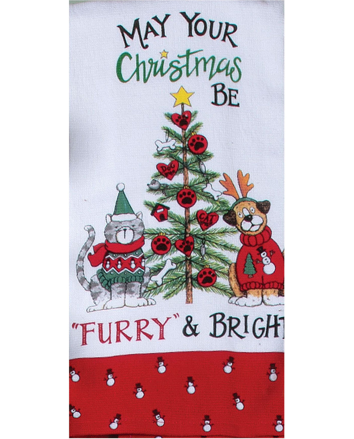 Furry & Bright Decorative Dual-Purpose Terry Cotton Towel