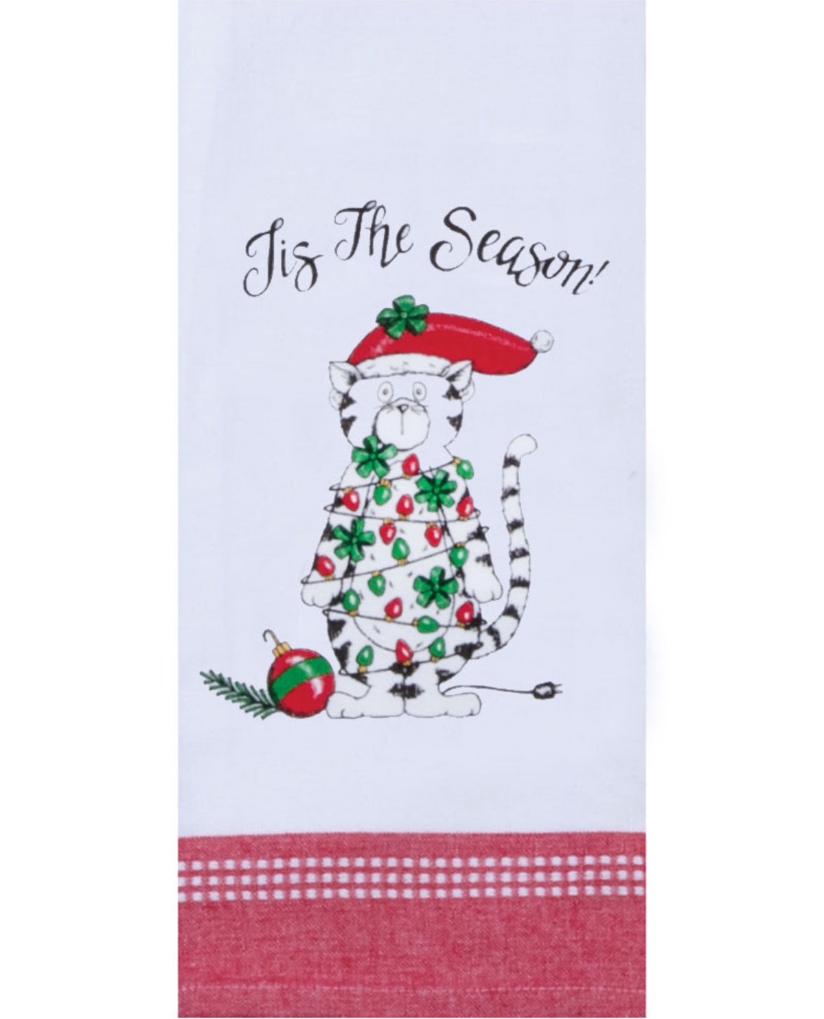 Tis' The Season Decorative Tea Towel