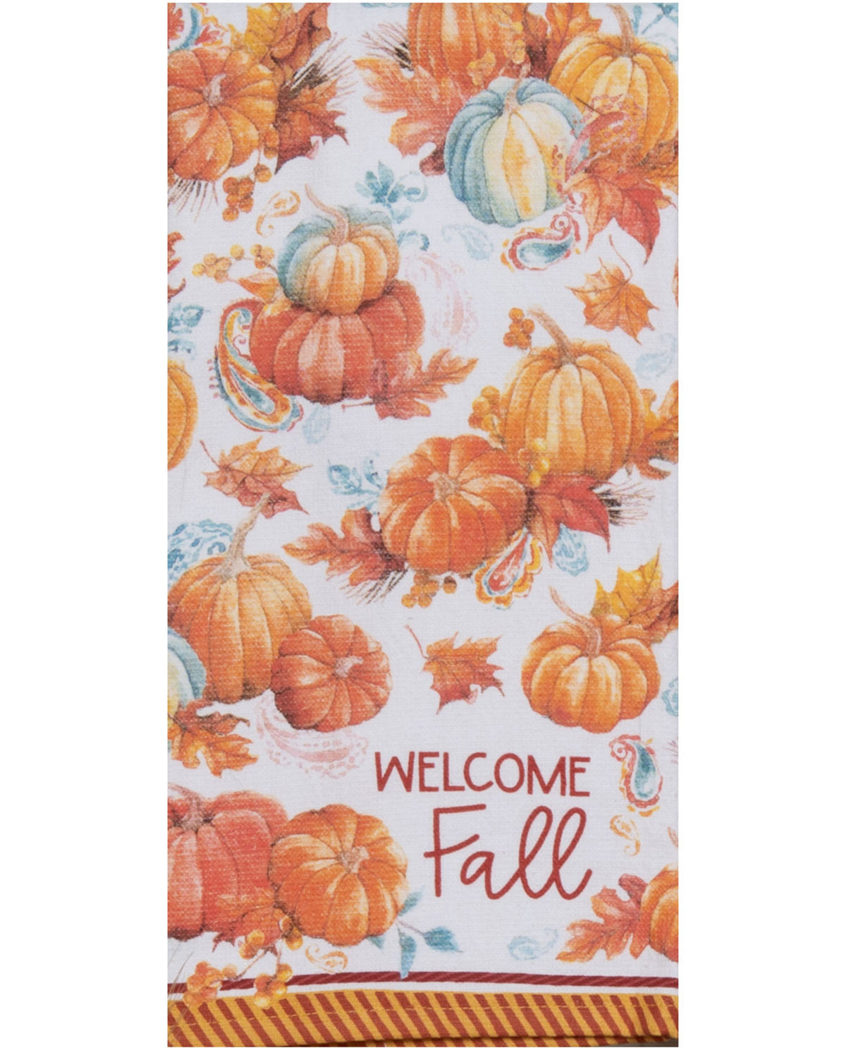 Welcome Fall Decorative Dual-Purpose Terry Cotton Towel