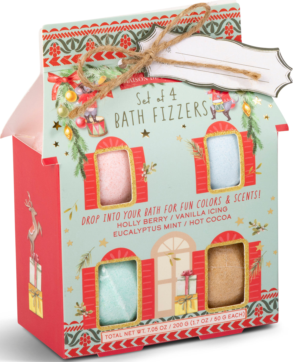 Holiday Bath Fizzer Gift Set