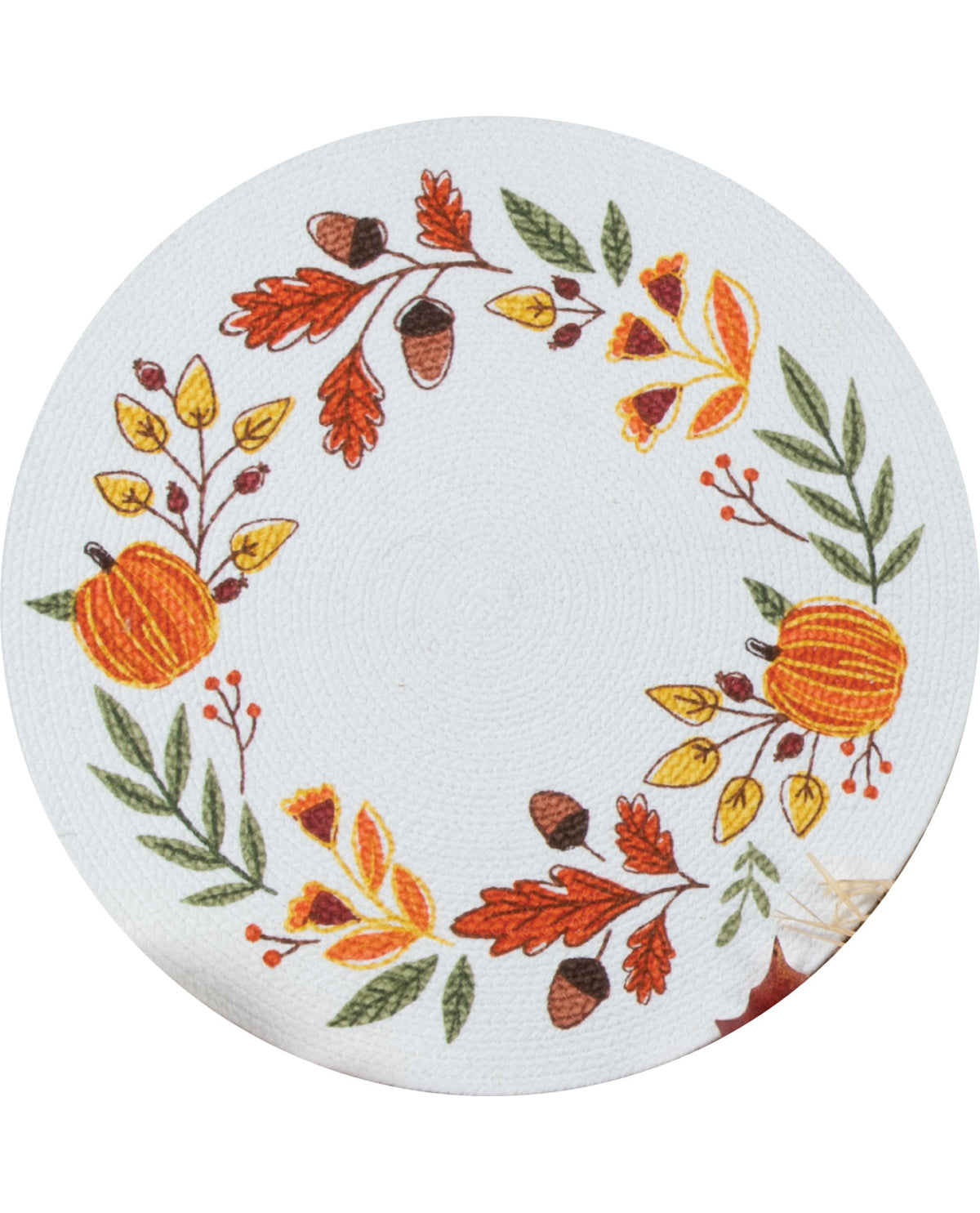 Kay Dee Designs Autumn Spice Braided Placemat