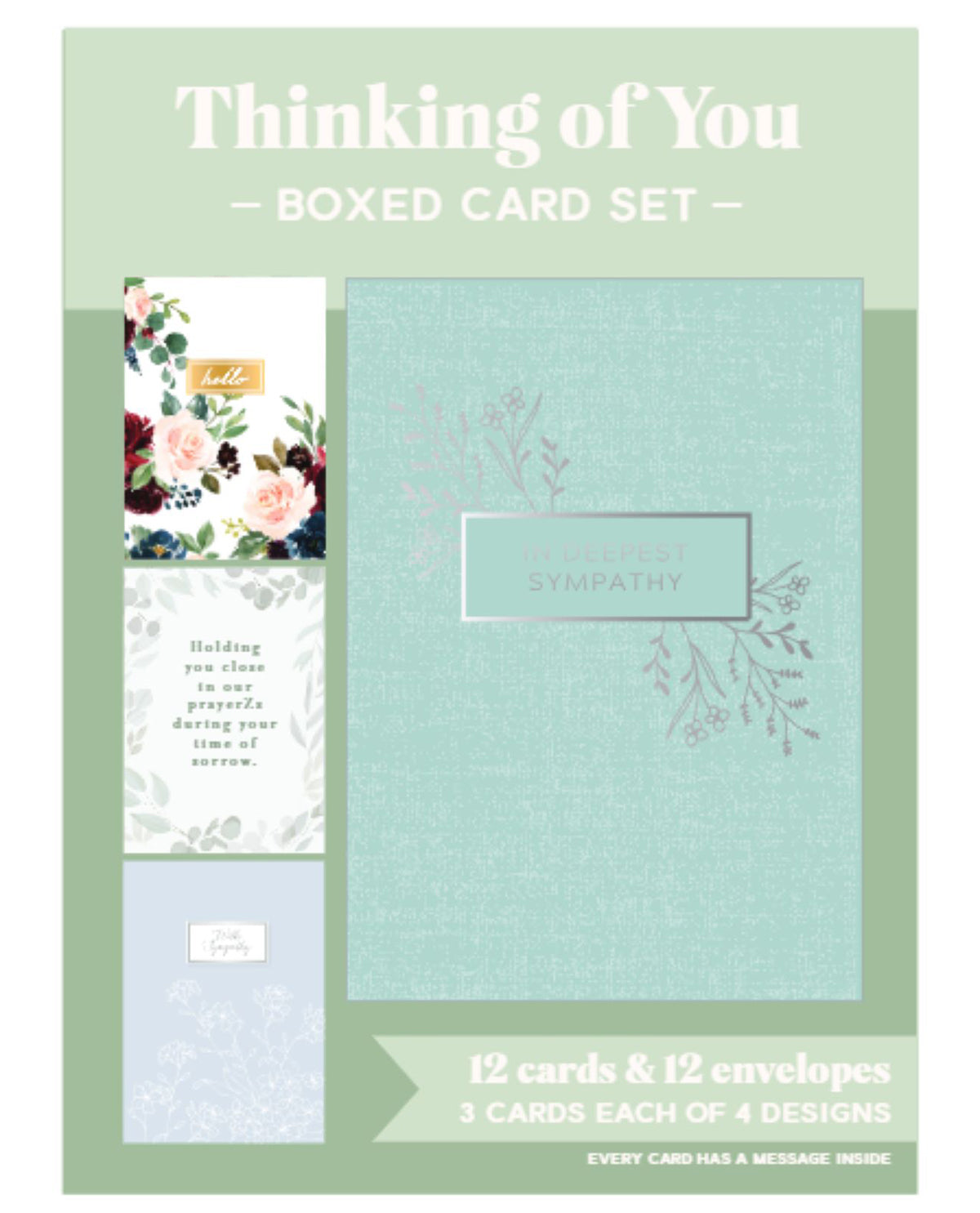12 Count Boxed Cards - Sentiment