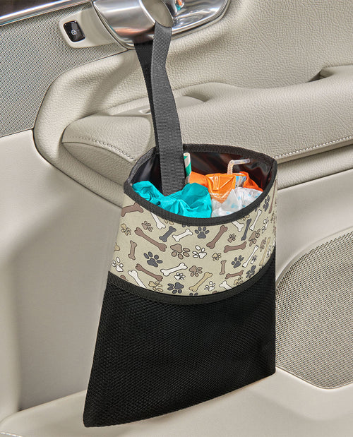 Automotive Hanging Pet Print Trash Bag