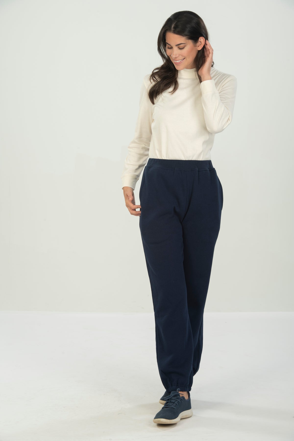 Speculation Petite Elastic Leg Fleece Pant