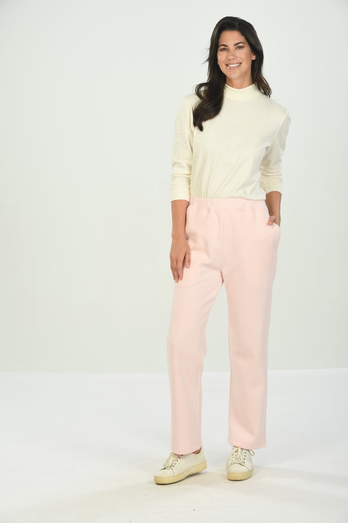 Petite Assorted Open Hem Fleece Pants