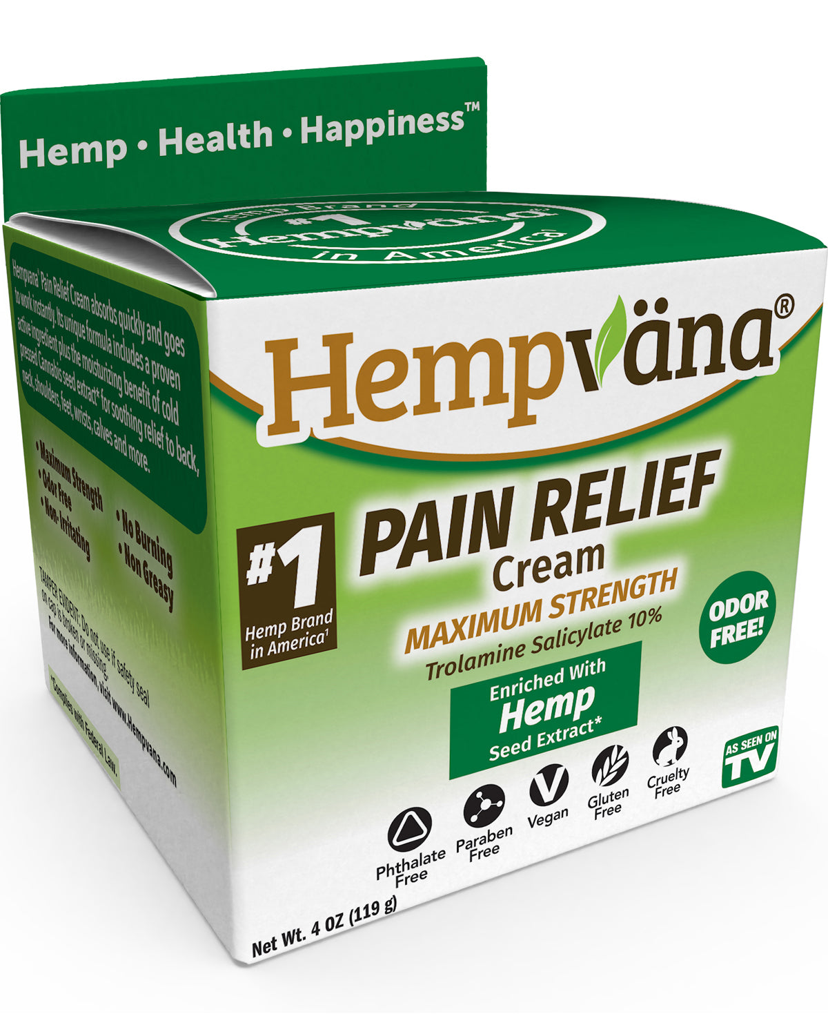 Hempvana Pain Relief Cream Maximum Strength – Hamrick's Shop