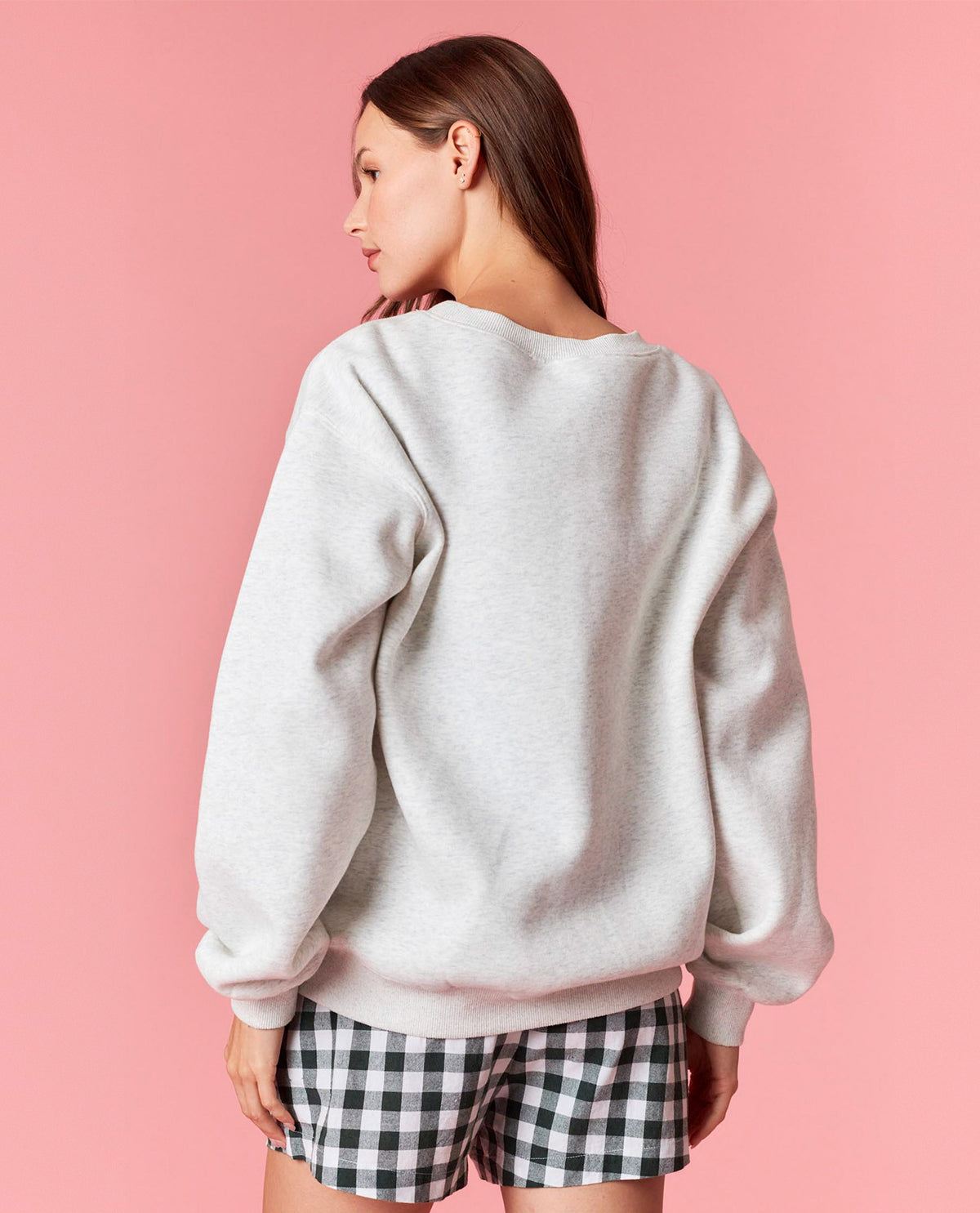 Peach Love Sweatshirt with Presents