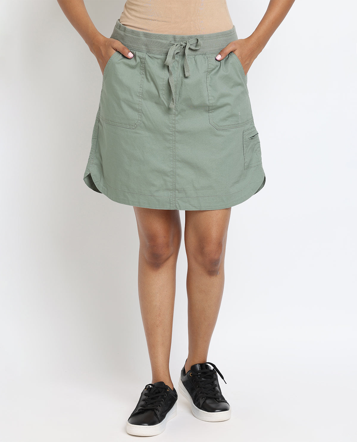 Dash Stretch Poplin Skort