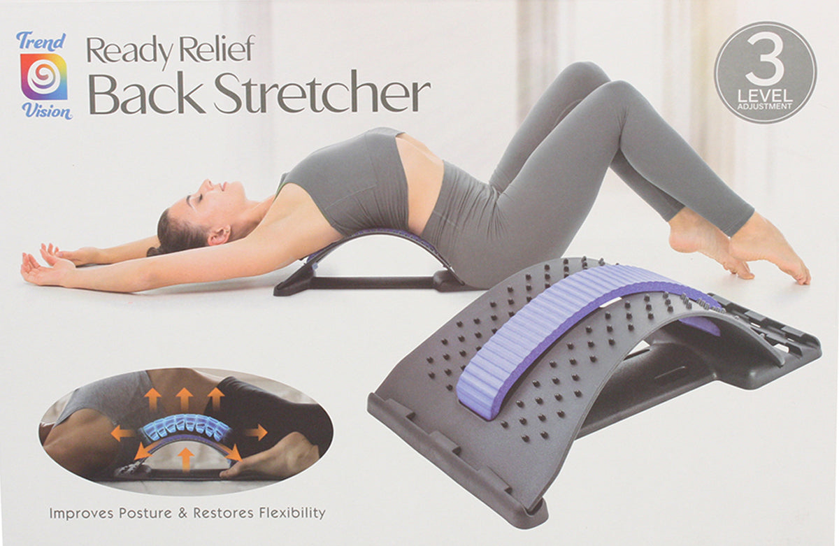 Total Vision Lumbar Back Relief Stretcher With Pad
