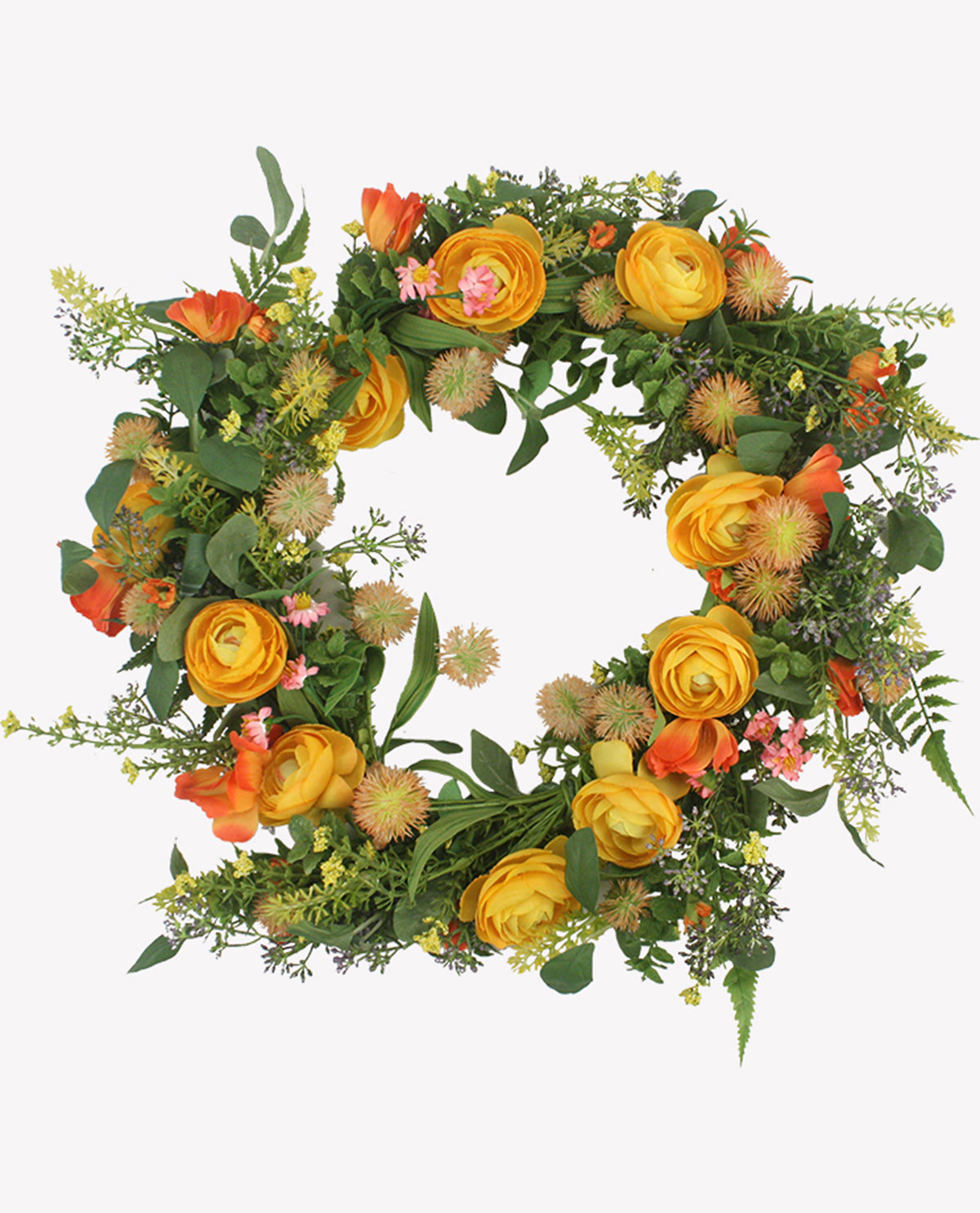 Fall Ranunculus Wreath