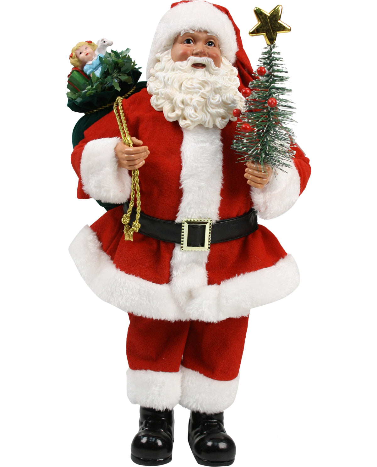 Christmas Santa with Christmas Tree & Toys Decoration