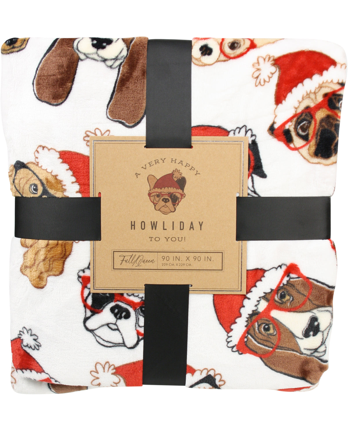 Smart Dogs Holiday Blanket