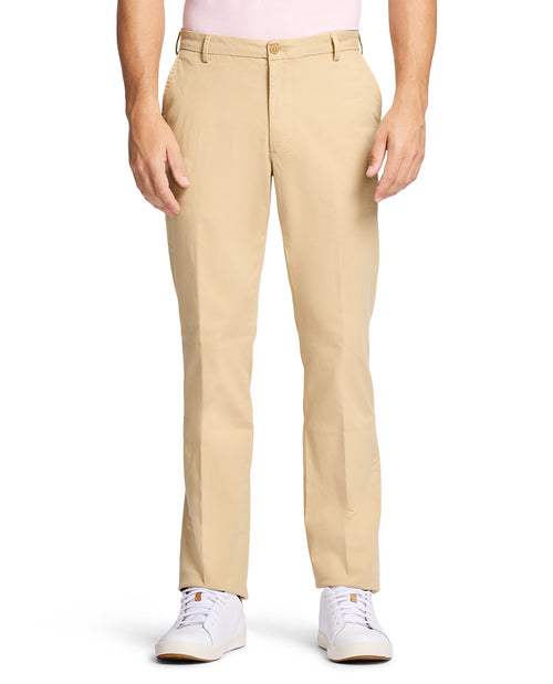 Izod Flat Front Saltwater Twill Chino Pant