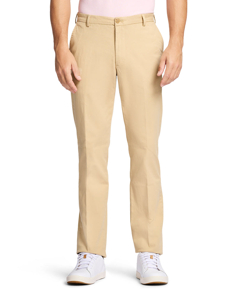 Izod Flat Front Saltwater Twill Chino Pant