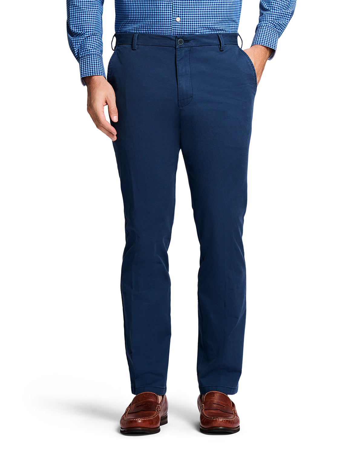 Izod Flat Front Saltwater Twill Chino Pant
