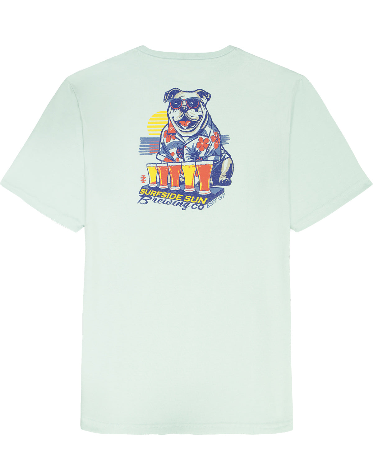 Izod Short Sleeve Soft Wash Graphic Crew