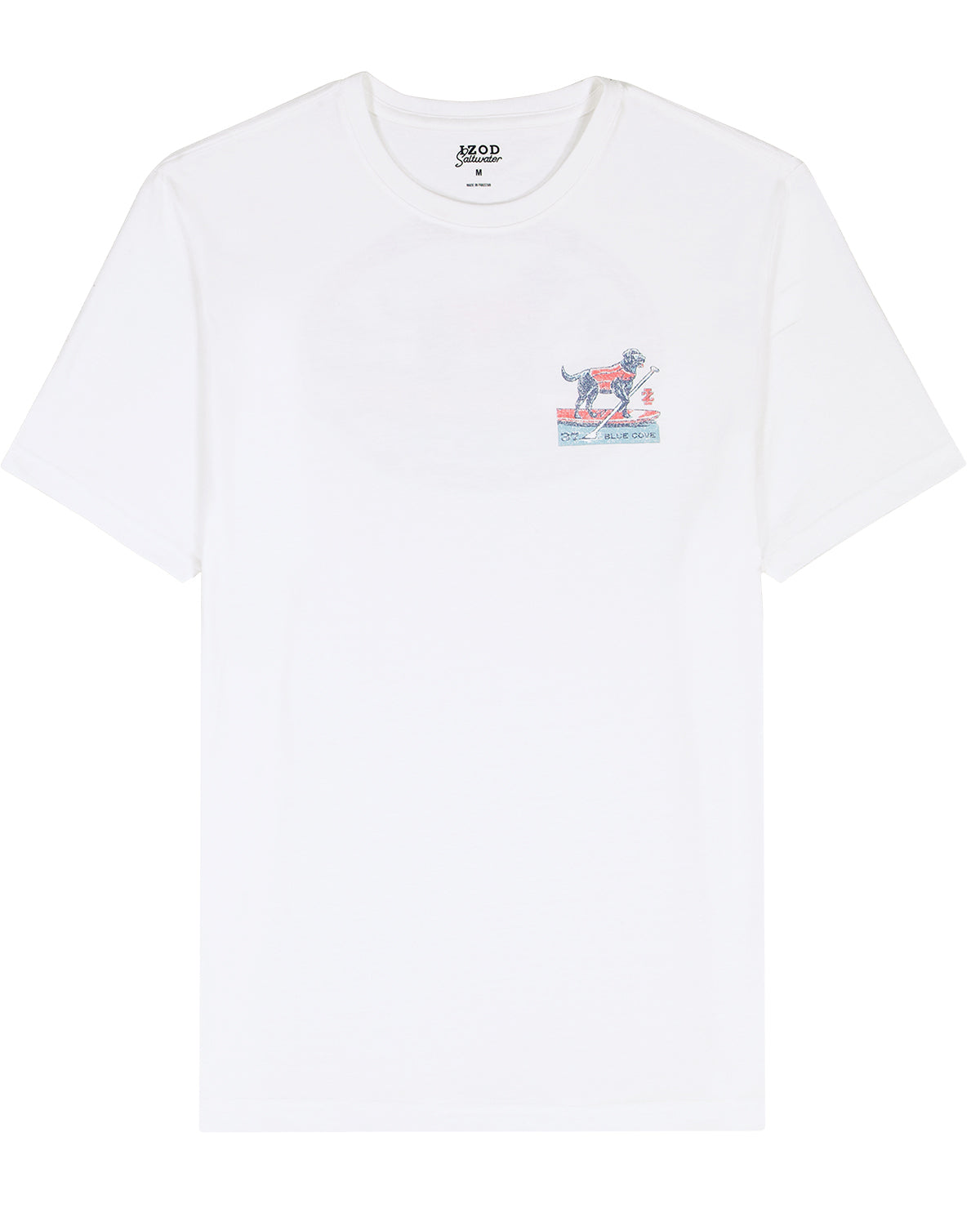 Izod Short Sleeve Soft Wash Graphic Crew
