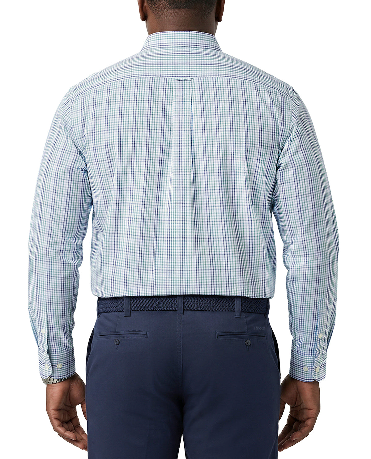 Izod Long Sleeve Performance Comfort Woven