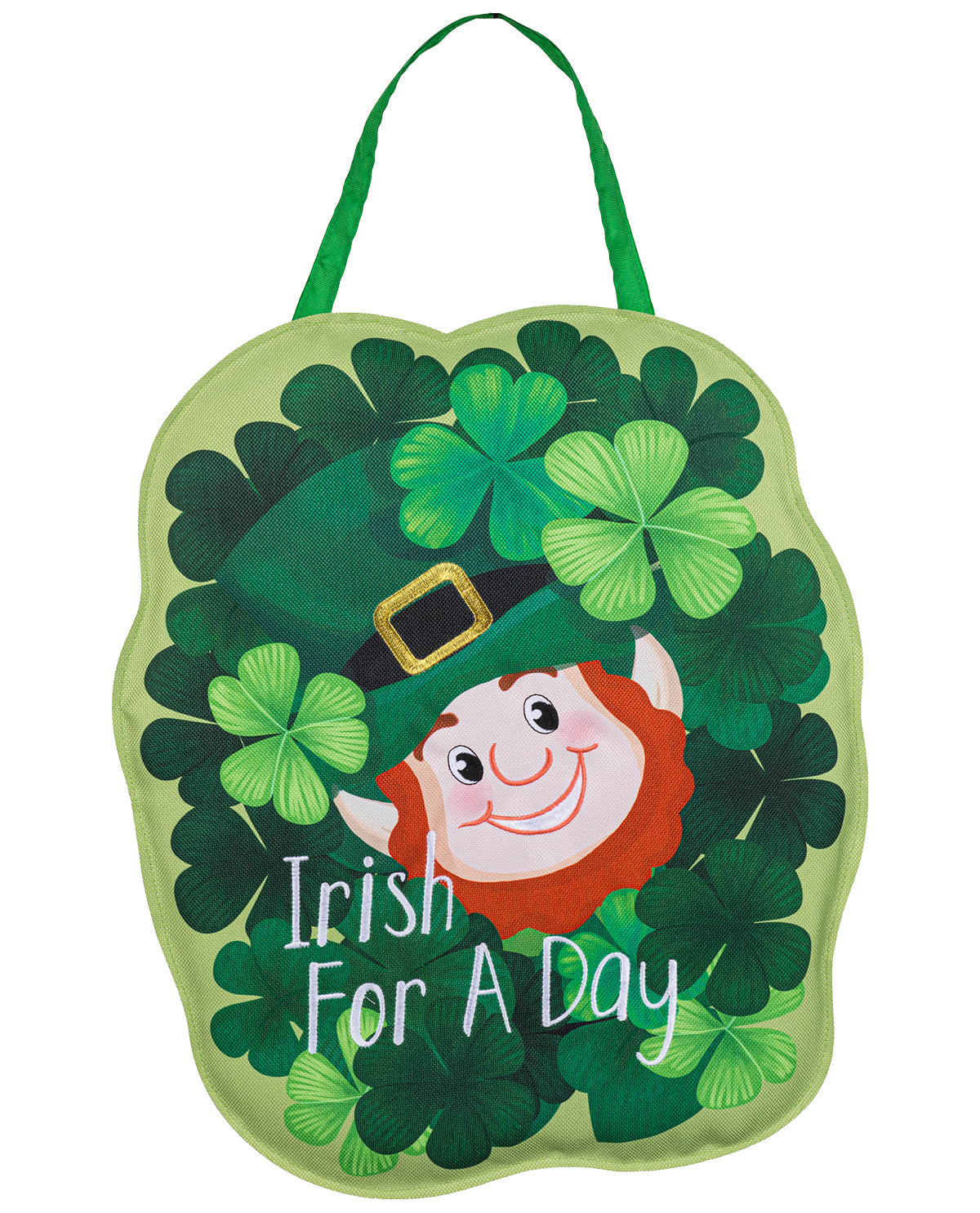 Irish For A Day Leprechaun Door Decor