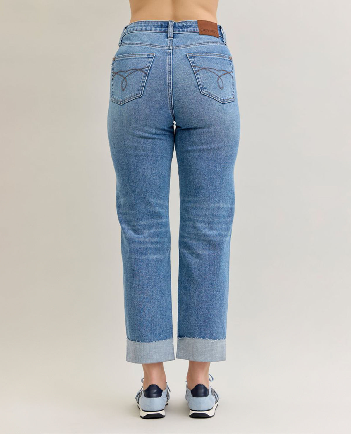 Judy Blue HW BF with Cuff Medium