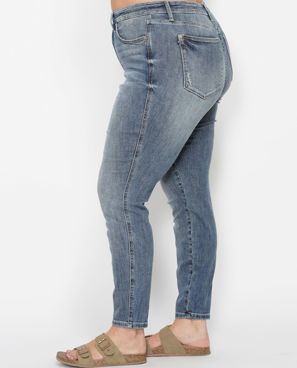 Judy Blue Plus High Waist Tummy Control Skinny Jean