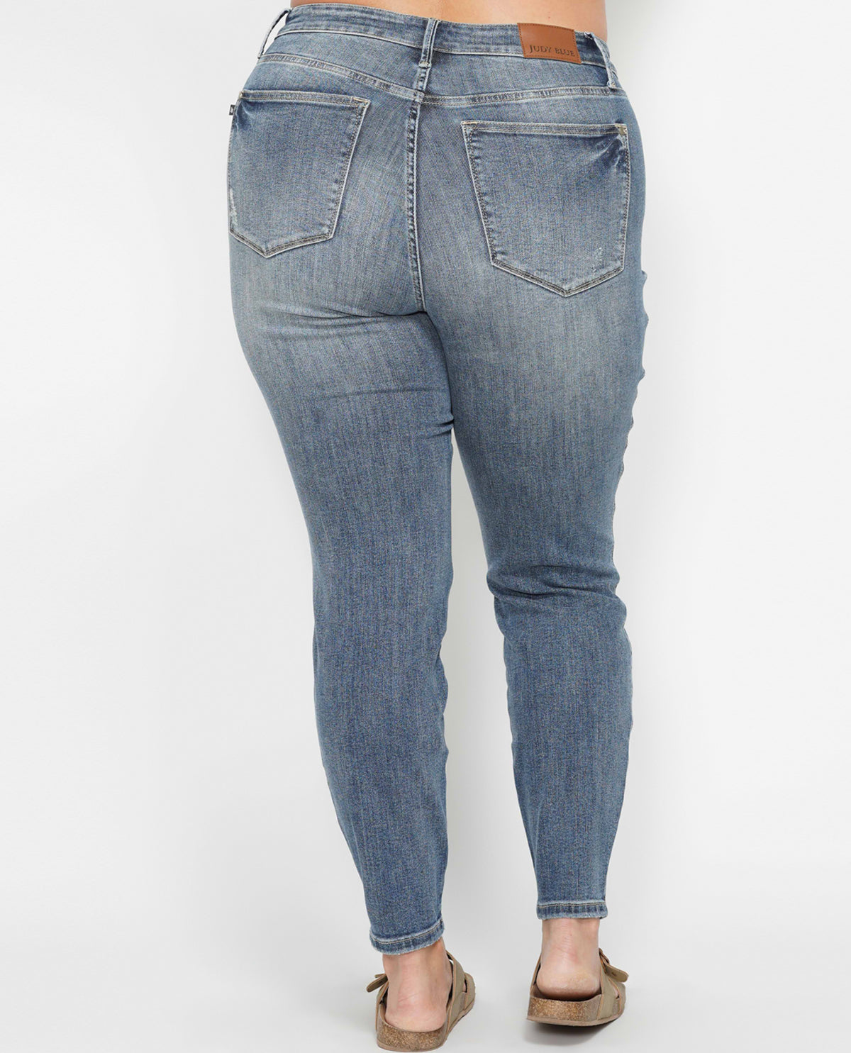 Judy Blue Plus High Waist Tummy Control Skinny Jean