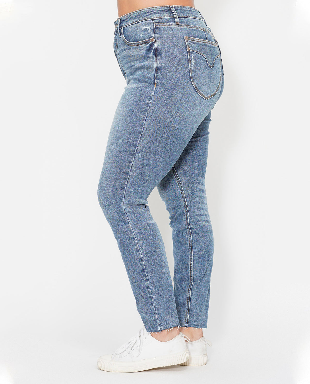 Judy Blue Plus Tummy Control Jean with Shield Pockets