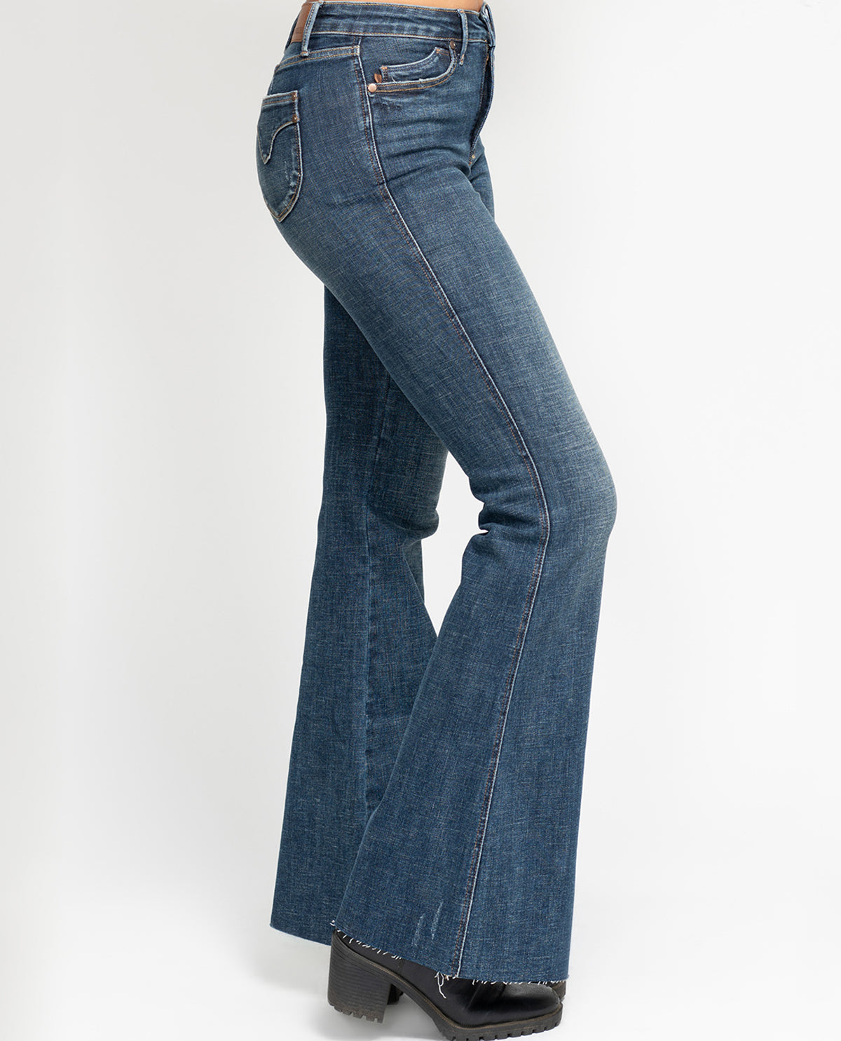 Judy Blue High Waist Tummy Control Flare Jean