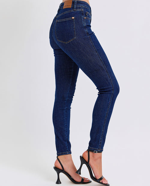 Judy Blue Mid-Rise Tummy Control Skinny Jean