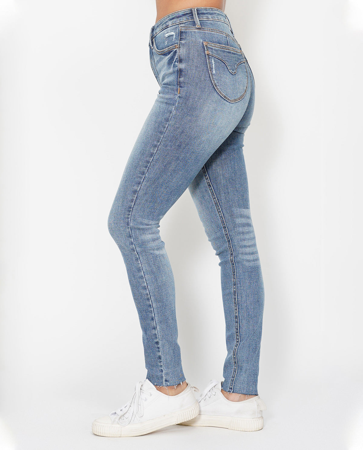 Judy Blue High Waist Tummy Control with Shield Pocket Jean