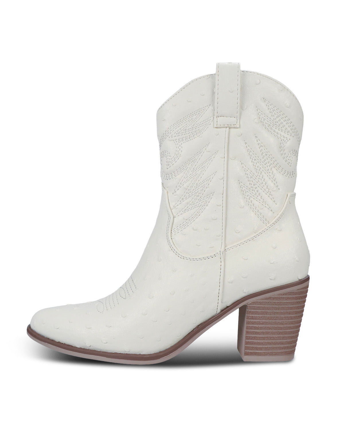 Pierre Dumas Kacee-4 Ivory Boot