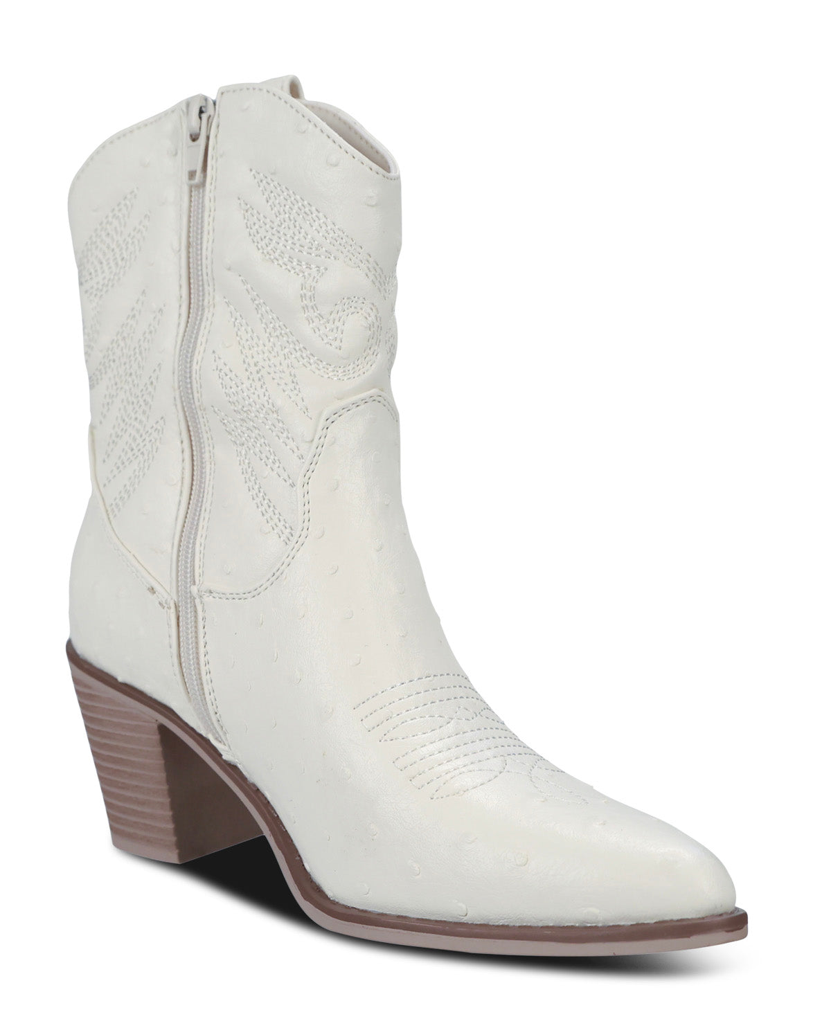 Pierre Dumas Kacee-4 Ivory Boot