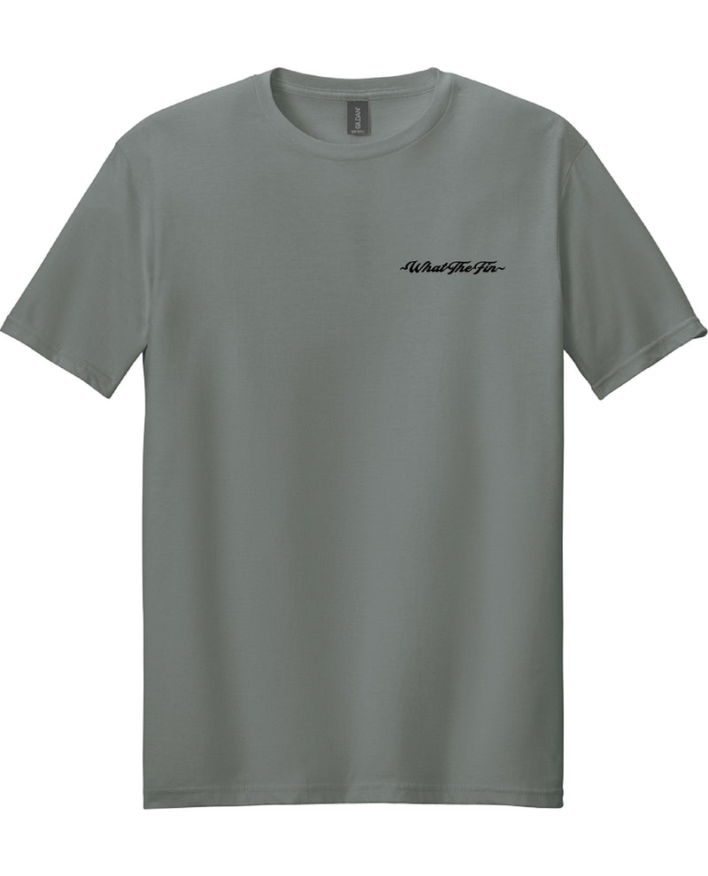 What The Fin Keep N It Reel Short Sleeve Tee Graphite