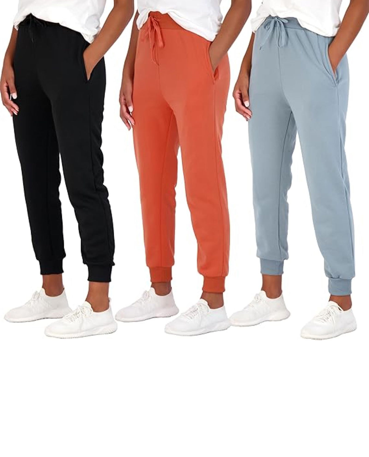 Real Essentials Women's Fleece Joggers