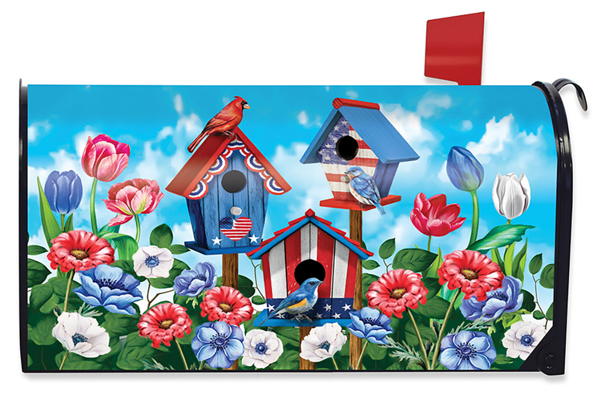 American Birdhouses Mailbox Cover